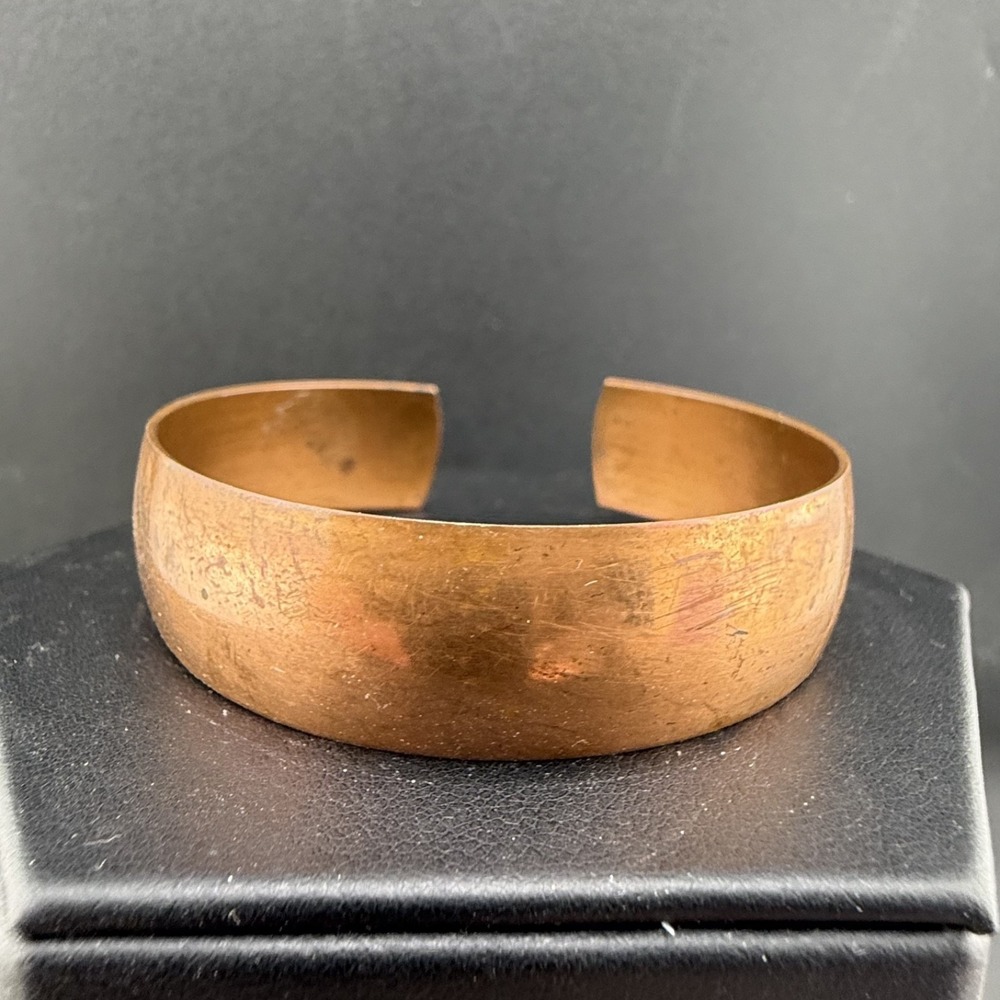 Vintage Copper Cuff‎ Bracelet 7"
